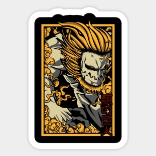 Attack on Titan Jaw Titan Artwork Sticker